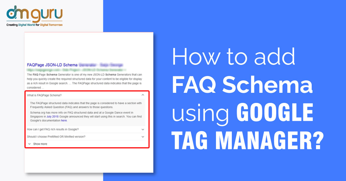 How to add FAQ Schema